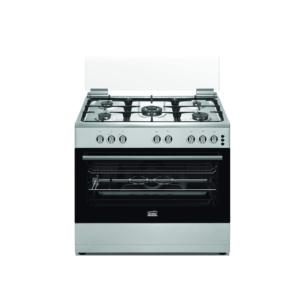 فرن سيمفر غاز 90 سم ستيل شبك -SMF-F9502SGWHM04