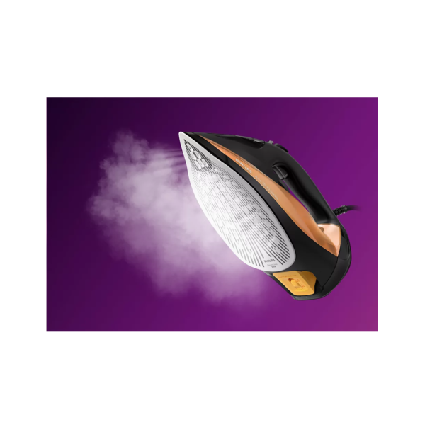 كاوية فيليبس بخار 2800 واط اسود,ذهبي-DST7040/86 - Image 3