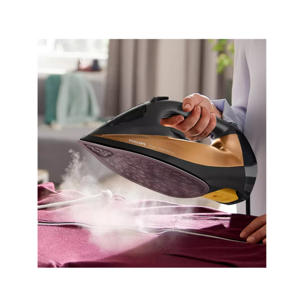 كاوية فيليبس بخار 2800 واط اسود,ذهبي-DST7040/86 - Image 6