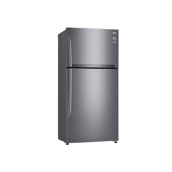 LG ثلاجة 20.9 قدم استيل 2باب - Image 7