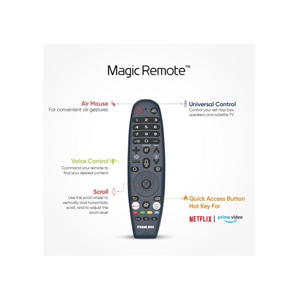 4k Web Os تليفزيون نيكاي 65بوصة سمارت - Image 3