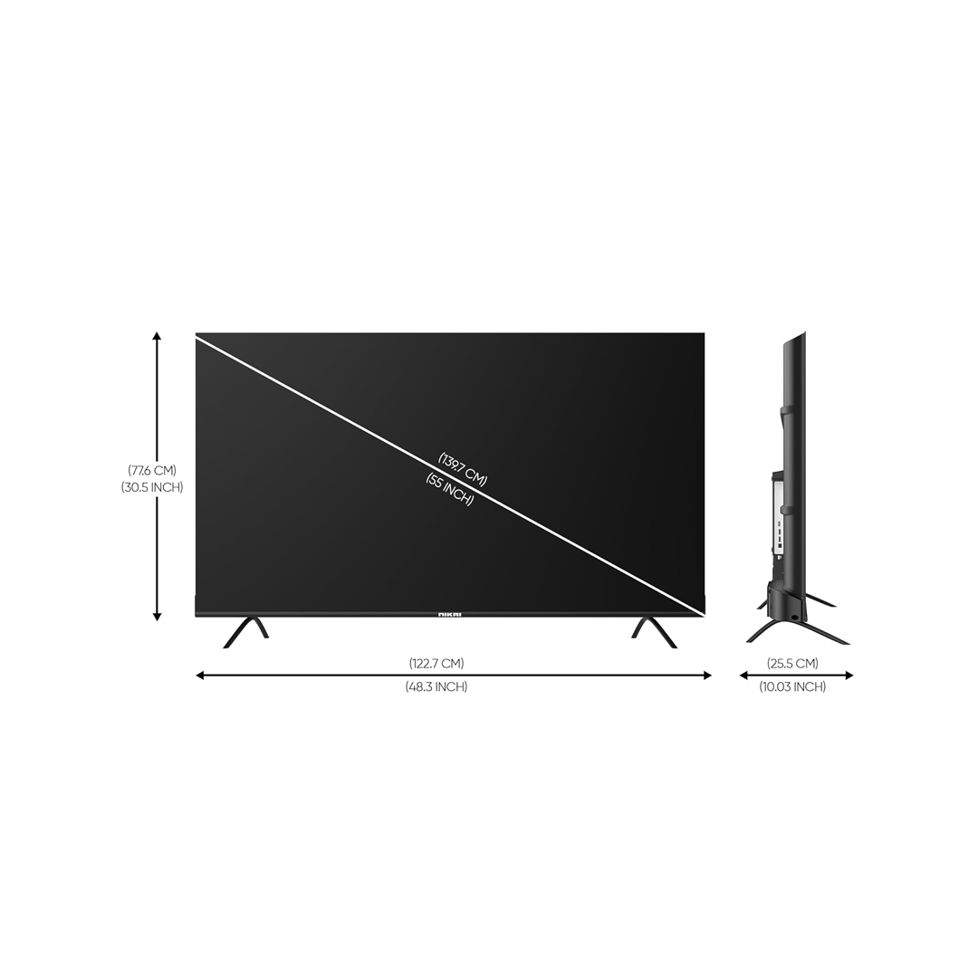 شاشة نيكاي 55 بوصة سمارت WebOS 4K-NIK55MEU4QLED1
